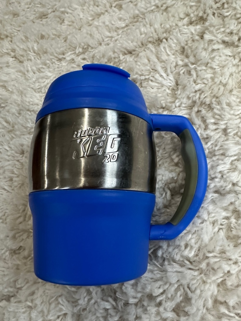 20oz Bubba Keg  Blue Insulated Travel Mug. Great for festivals/camping/parties.